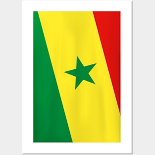 Flag of Senegal Posters and Art